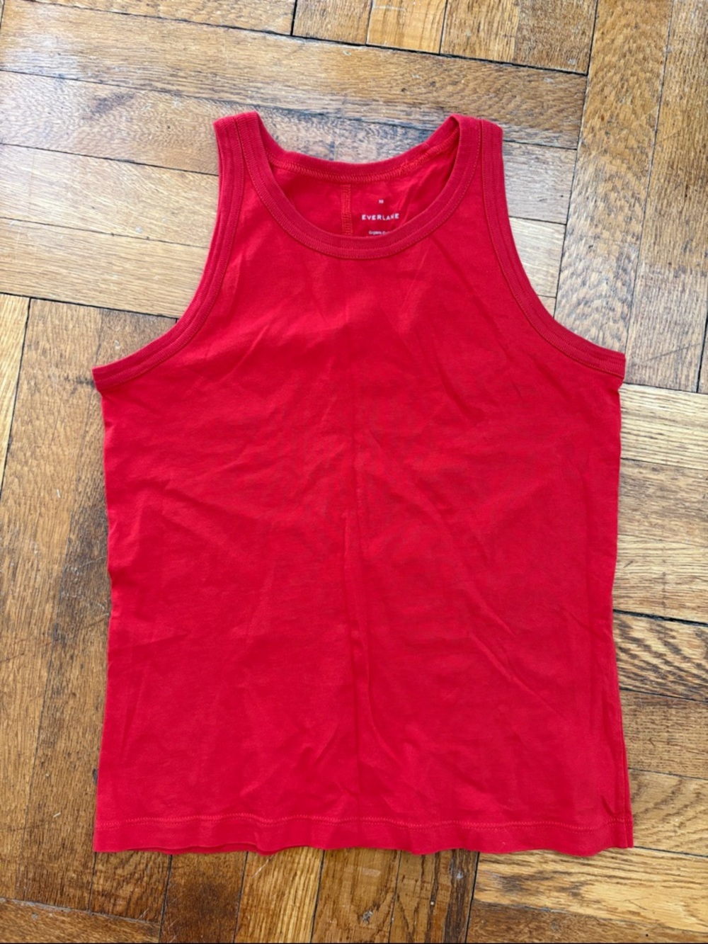 Everlane Organic Cotton Cutaway Tank XS